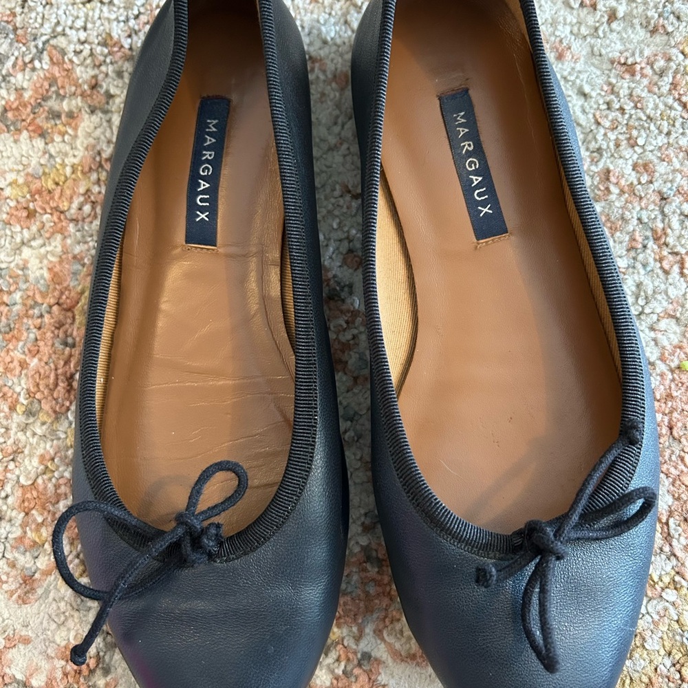 Margaux Black Ballet Flats
